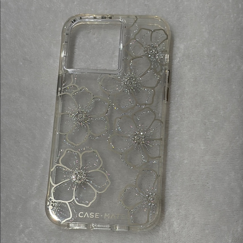 iPhone 14 Pro Max 6.7” Case-Mate Floral Gems Case